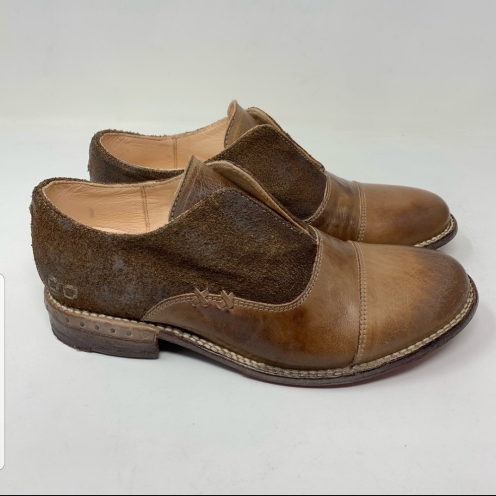 NIB Bed Stu 🆕️ Rose Tan Rustic Slip On Shoe - Picture 3 of 5